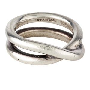 Auth Tiffany & Co Crossover Band 5.5